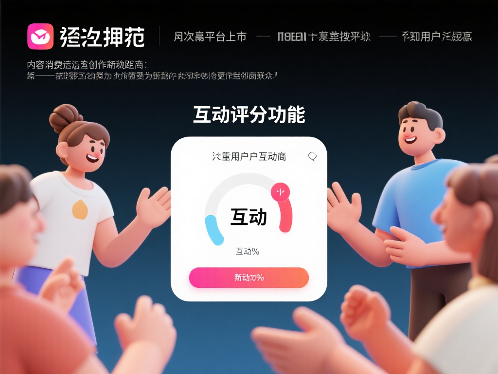 此外，平台还十分注重用户之间的互动。以推